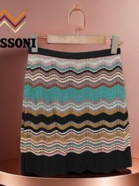 M by Missoni knit skirt